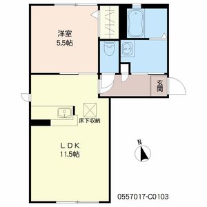 カーサ森　参番館　＊＊ C0103号-3