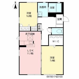 フェリーチェ桜坂　Ｅ棟　＊ E0103号室