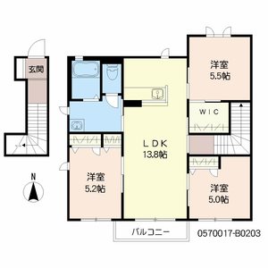 フェリーチェ桜坂　Ｂ棟　＊ B0203号室