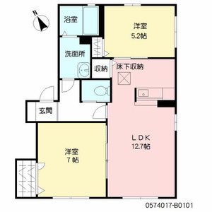 マノワール宗方　Ｂ棟　＊＊ B0101号-16