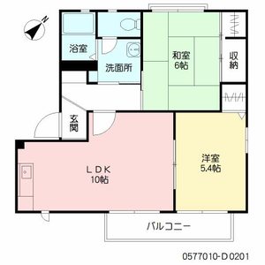 グラシアフィス　春日原　Ｄ棟 D0201号室