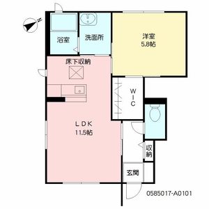 パークフロント樹　Ａ棟　＊＊ A0101号-2