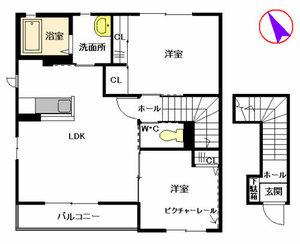 ティファーノ西大道　Ｂ棟　＊ B0201号室