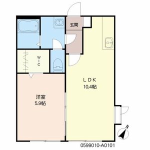 ドアーズ南福岡　Ａ棟　＊＊ A0101号室