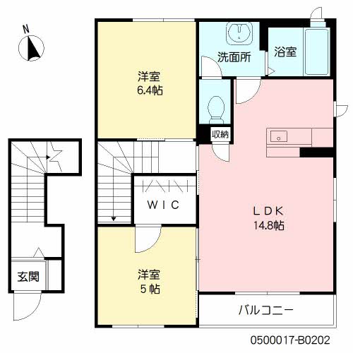 テラスハウスＡ２B0202-2