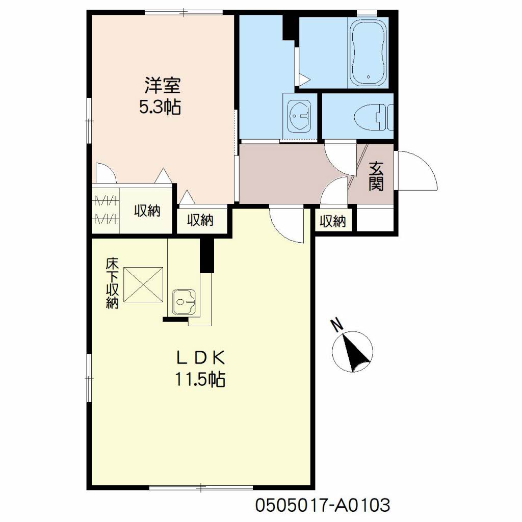 エステル　Ａ棟　＊A0103-2
