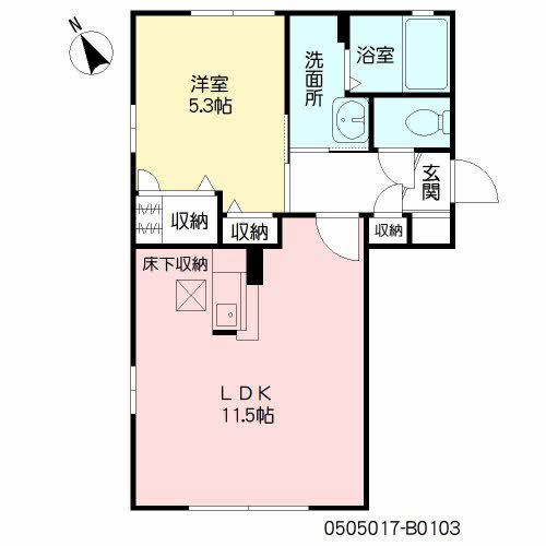 エステル　Ｂ棟　＊B0103-2