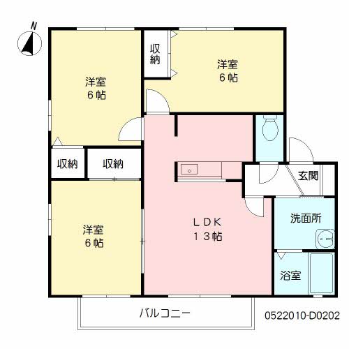 クレセール２１　Ｄ棟 D0202号-13