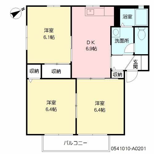 シャーメゾン新宮　Ａ棟　＊A0201-2