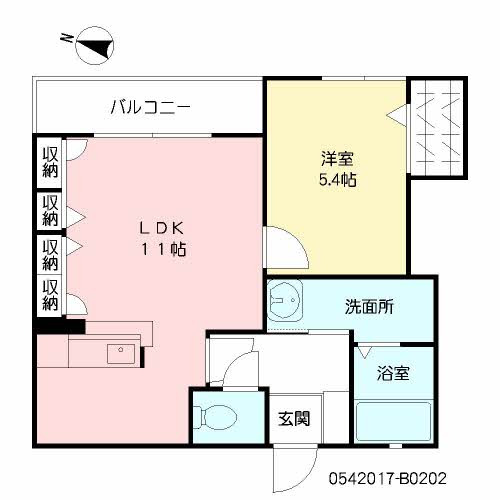 マノア　Ｂ棟 B0202号-15