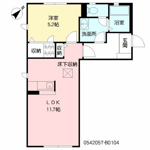 アラモアナ　Ｂ棟　＊＊B0104-2