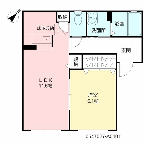 グリーン・ＰＡＬ　Ａ棟　＊A0101-2