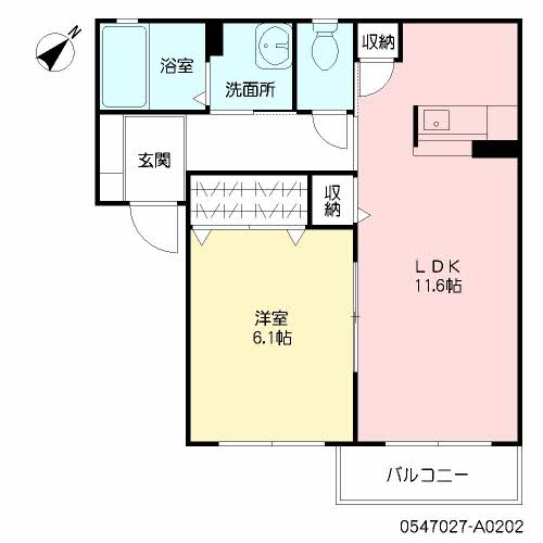 グリーン・ＰＡＬ　Ａ棟　＊＊A0202-2