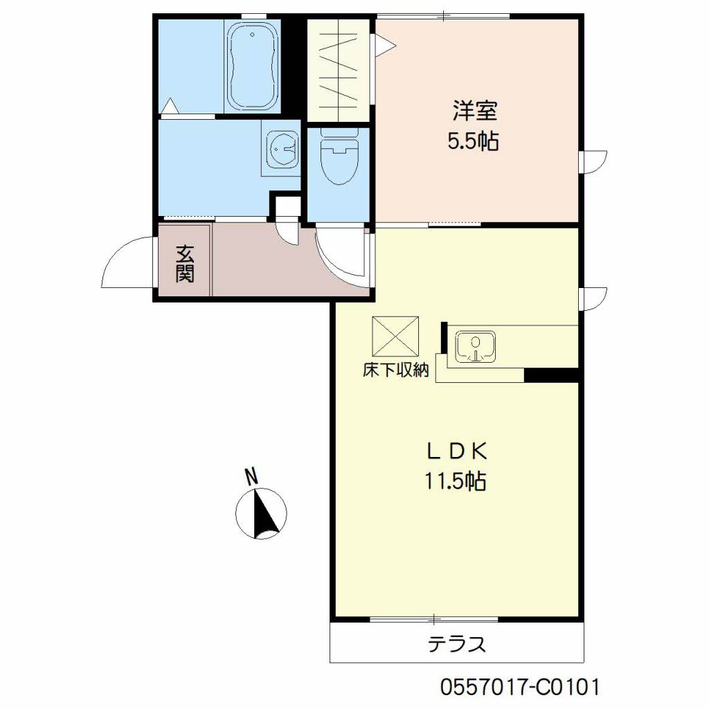カーサ森 参番館 ** C0101号-16