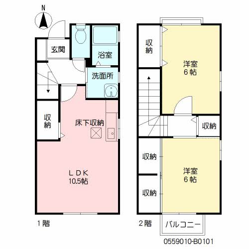 プレステージ２２　Ｂ棟　＊＊B0101-2