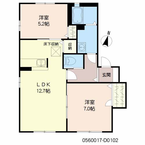 ビラ産島 四番館 D0102号-16