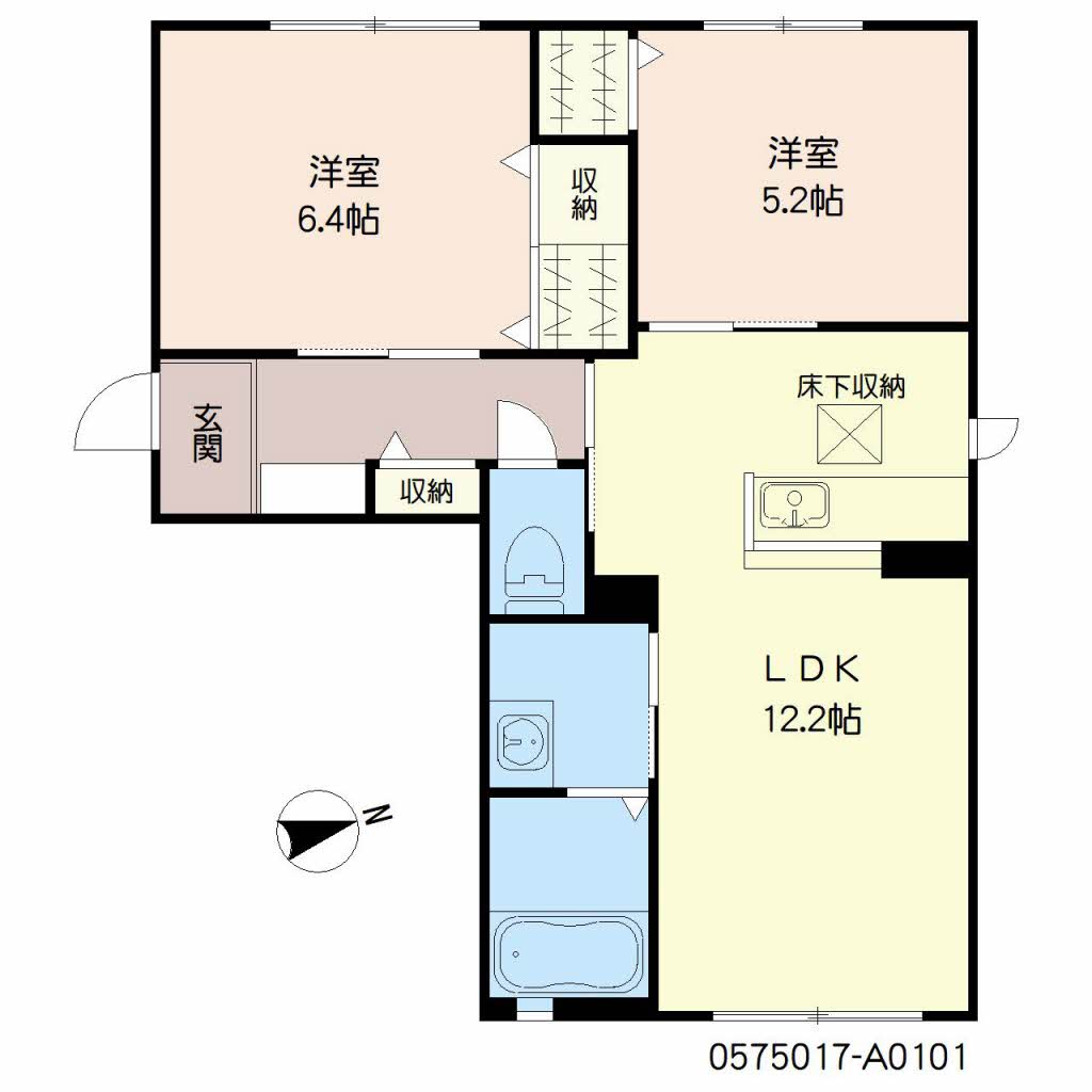 ヴィラ　ソレイユA0101-2