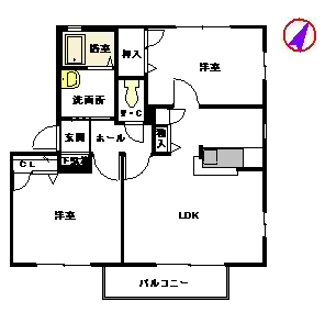 コーポ宝松　＊A0201-2