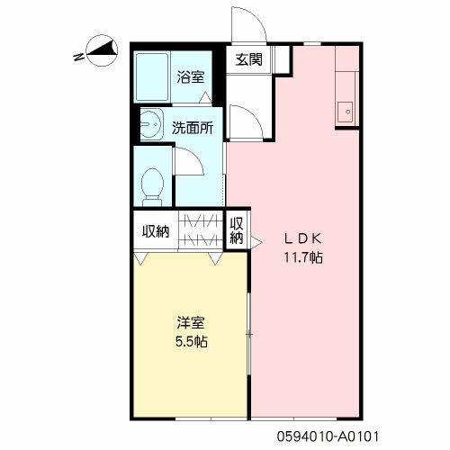 ブライトン麦野　Ａ棟　＊＊A0101-2