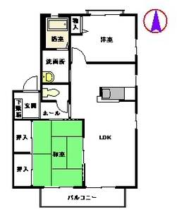 ルミエール周船寺　Ｃ棟　＊＊ C0201号-7