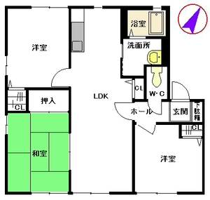 プラムコート　Ｂ棟　＊ B0102号室