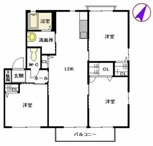 プラムコート　Ｃ棟　＊ C0201号室