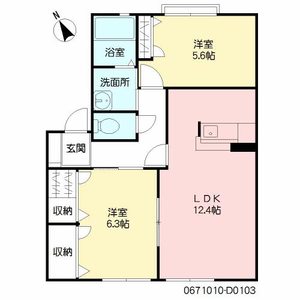 ペイド・エスポワール　Ｄ棟　＊＊ D0103号室