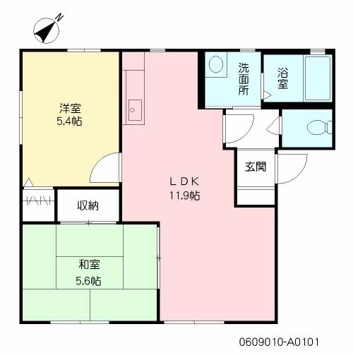 シャーメゾン樟陽　Ａ棟A0101-2