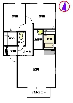 ピーチカーサ　Ｃ棟C0202-2