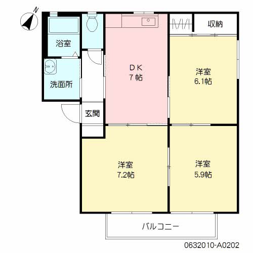メゾン・グリシーヌ　Ａ棟　＊ A0202号-13