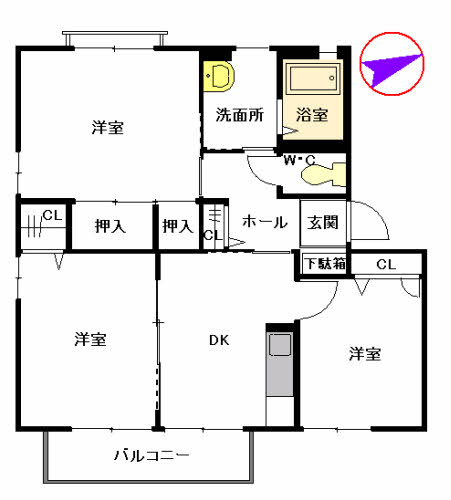 エスポワール貴船　Ａ棟　＊ A0202号-2