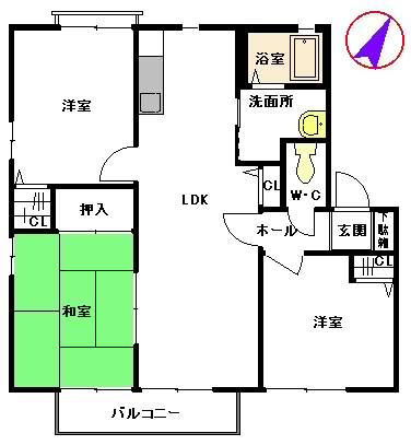 プラムコート B棟 * B0202号-15