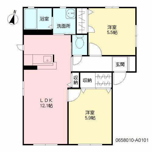 シャーメゾン今宿東　Ａ棟　＊A0101-2