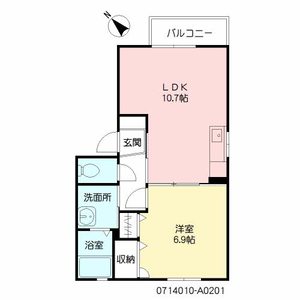 エレガント　キャッスル　メロディー　＊＊ A0201号室