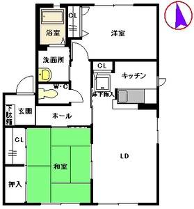 フローラルコート　Ｆ棟 F0101号-15