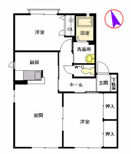 シャーメゾン棚林　Ｃ棟　＊ C0102号室