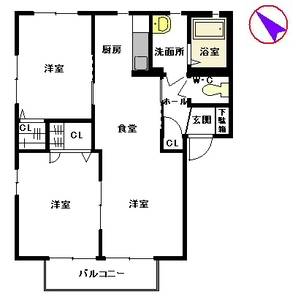 エクセルハイム長者原　＊＊ A0201号室