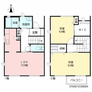 パークサイドテラス１２　Ｄ棟 D0004号室