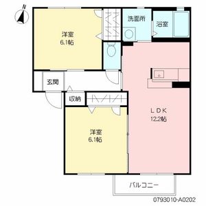 バルドチェン篠栗　Ａ棟　＊＊ A0202号室