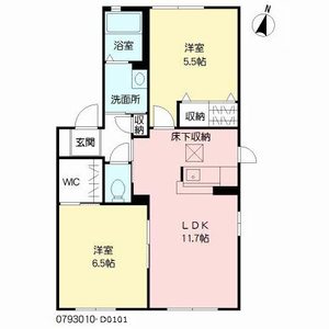 バルドチェン篠栗　Ｄ棟　＊＊ D0101号室