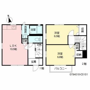 アイリス南山手　Ｃ棟 C0101号室