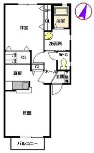 グレイスＦｕｊｉ　Ａ棟　＊＊ A0203号室