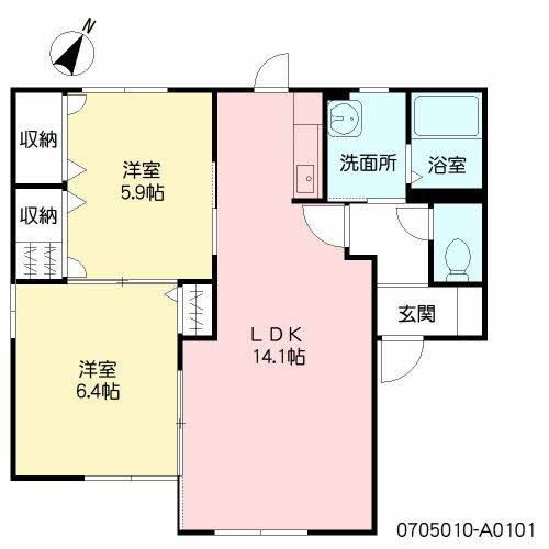 カーサ・ミア A棟 ** A0101号-16