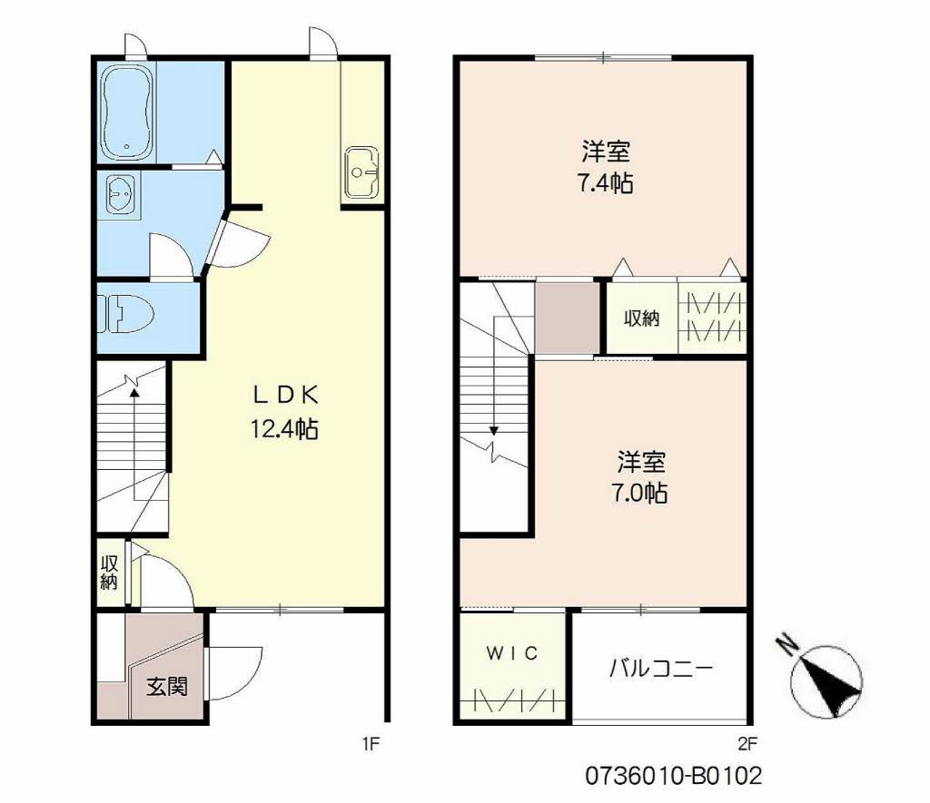 Ｙ’ｓコ－ト　Ｂ棟　＊＊B0102-2