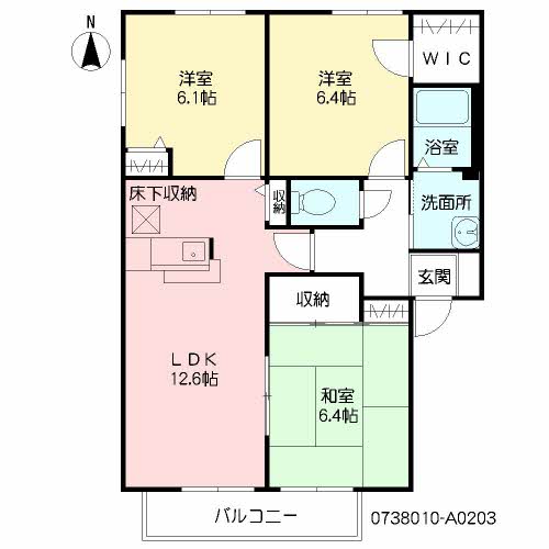 ルーチェ　Ａ棟 A0203号-14