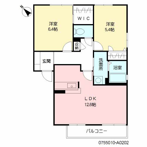 サンクレール A棟 A0202号-16