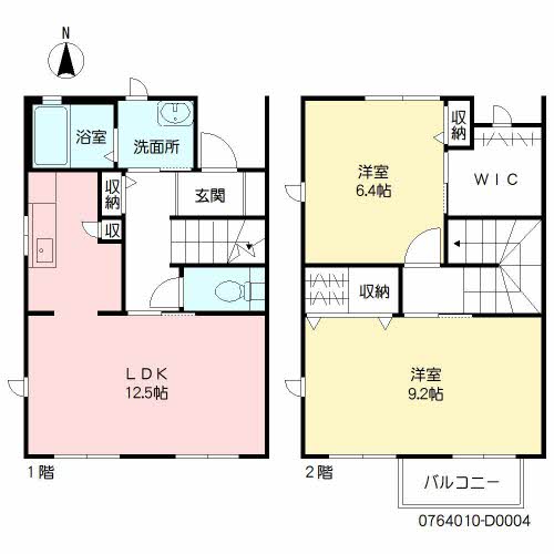 パークサイドテラス１２　Ｄ棟 D0004号-2