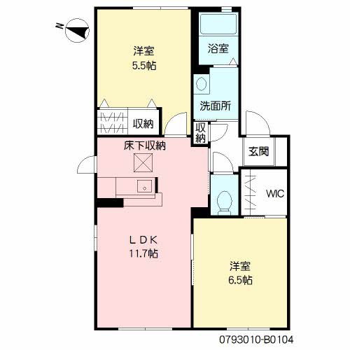 バルドチェン篠栗　Ｂ棟　＊＊B0104-2