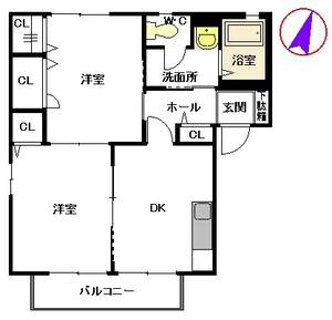 クレール東平尾　＊＊ A0201号室