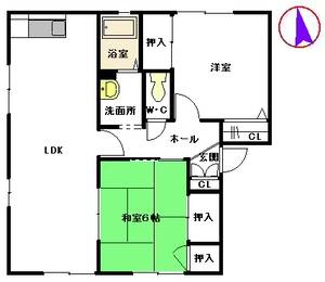 エミール篠栗　Ｃ棟　＊ C0101号室